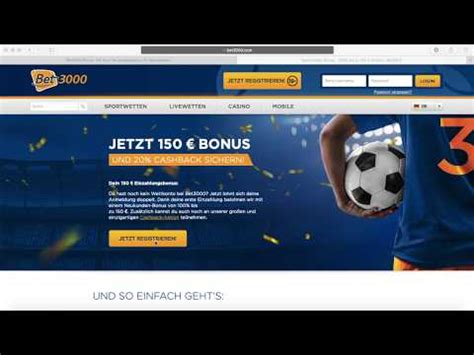 Bet3000 Erfahrung » 100 € Sportwetten Bonus (Aug..